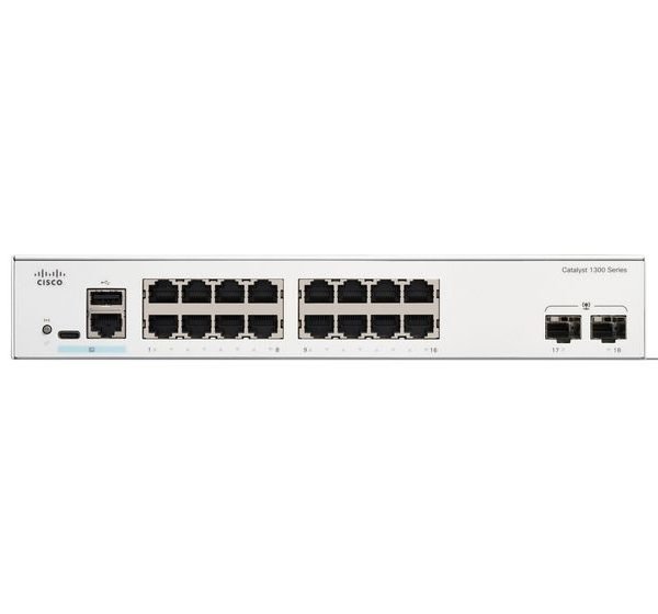 Cisco Catalyst 1300-16T Managed Switch