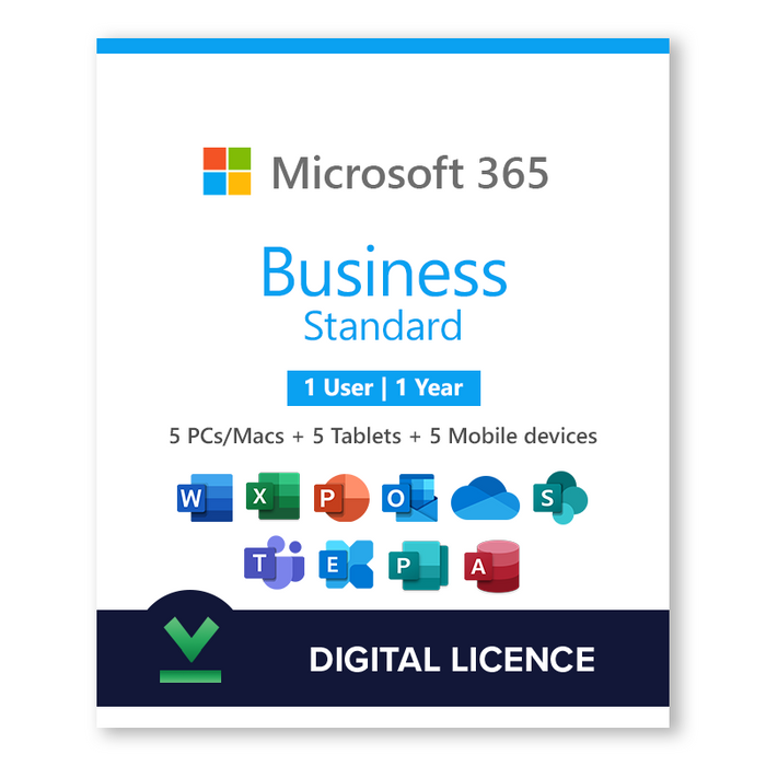 Microsoft 365 Business Standard (1 User, Annual)
