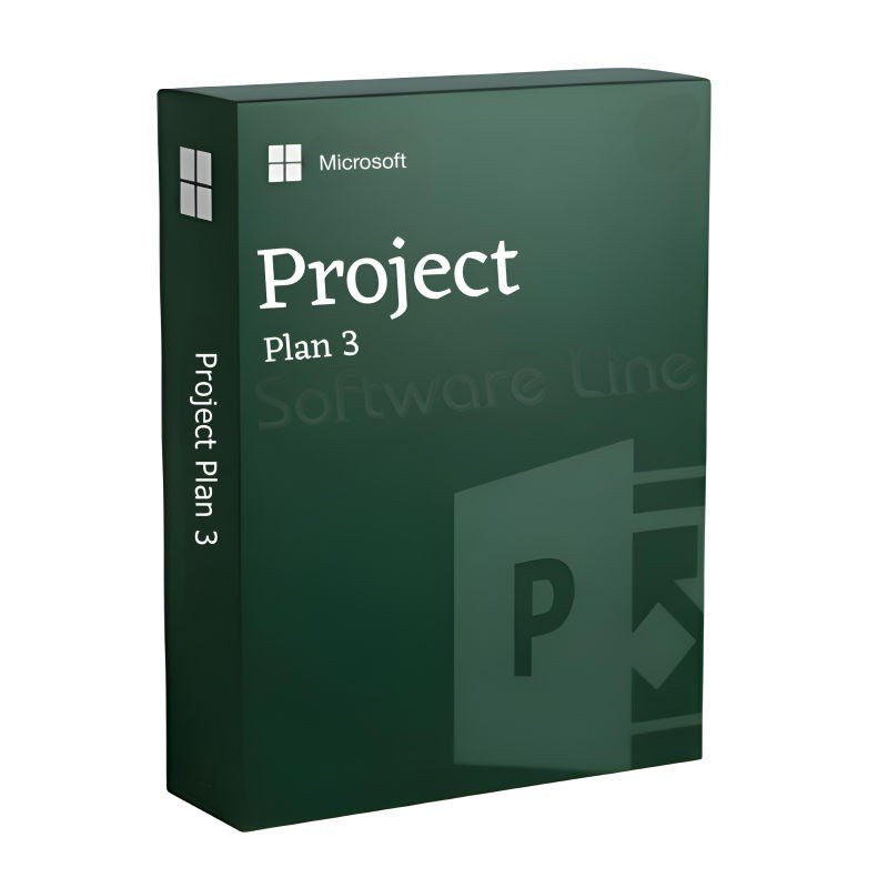 Microsoft Project Plan 3 (1 User, Annual)