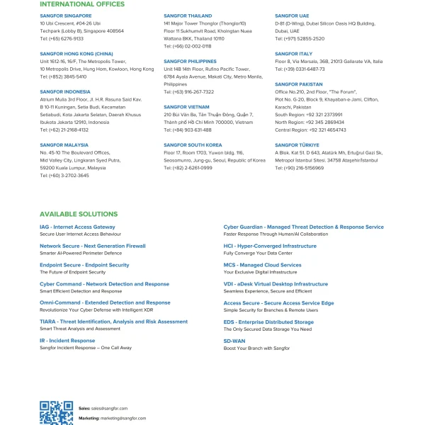 Sangfor Endpoint Secure EDR (50 Endpoints, Annual)