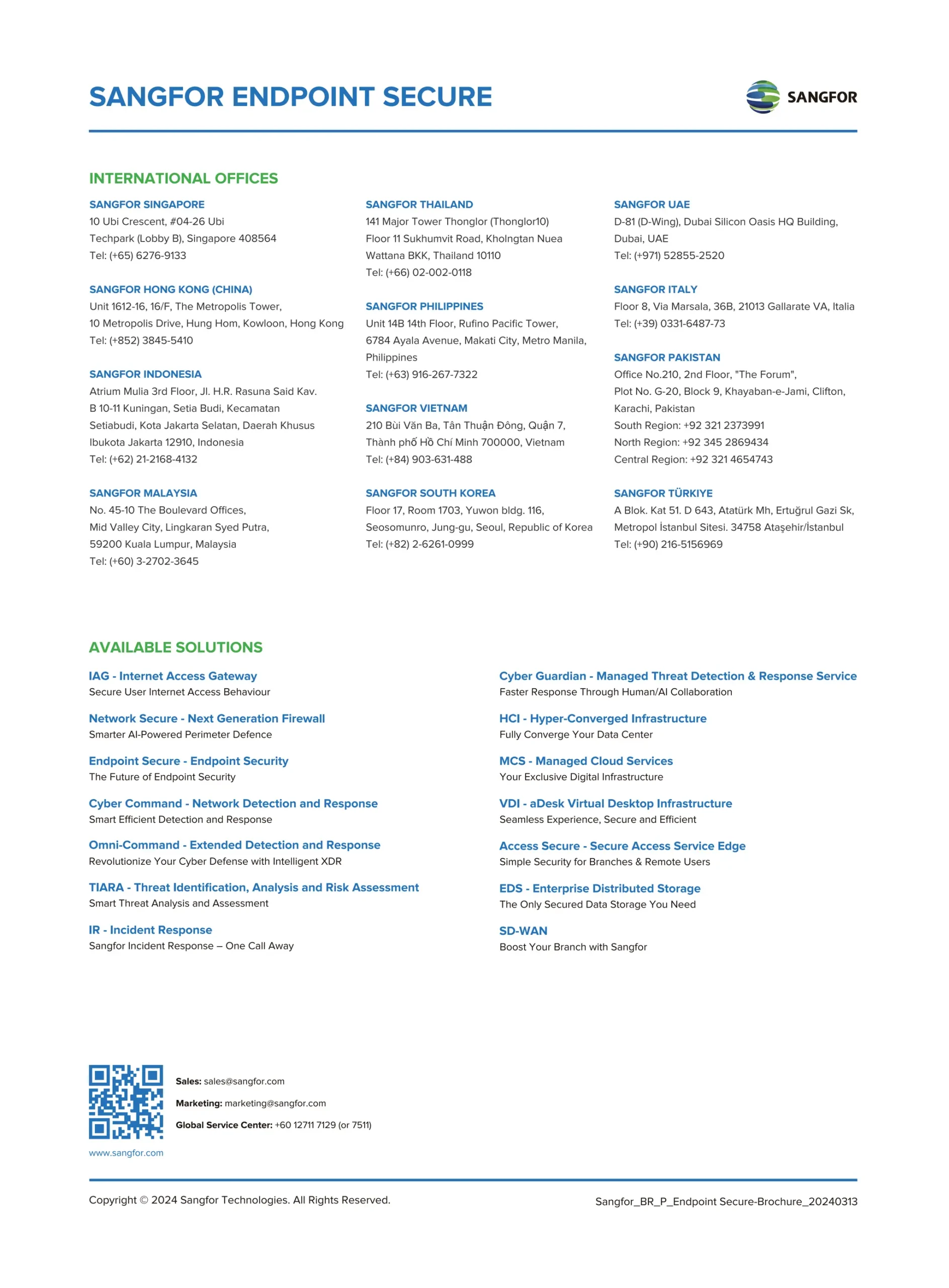 Sangfor Endpoint Secure EDR (50 Endpoints, Annual)