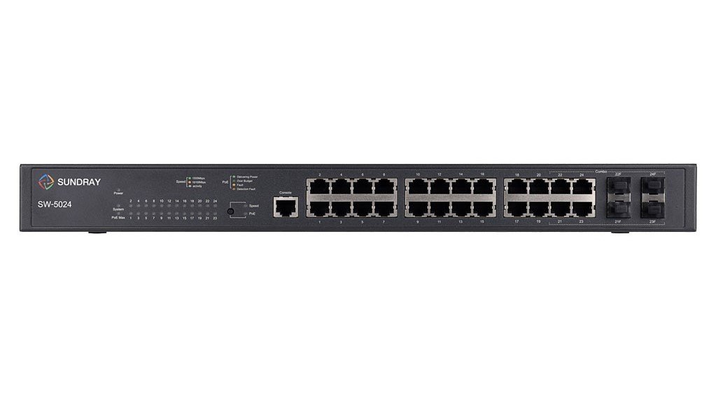 Sundray S2900-24P PoE Smart Switch